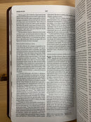 Bíblia ultrafina reina Valera 1960 con índice piel fabricada negro