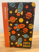 Bíblia para niños luz en mi camino Nvi semipiel cohetes