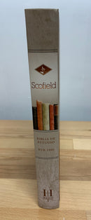 Bíblia de estudio scofield Rieina 1960 Tapa dura con índice