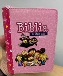 BIBLIA PARA NIÑAS MI GRAND VIAJE REINA VALERA 1960 CIERE ROSADO