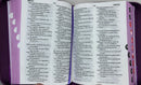 Bíblia para mujer letra grande 11puntos portátil Riena Valera 1960 Jean lila