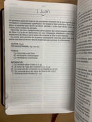 Bíblia del ministro letra grande reina Valera simipiel con índice