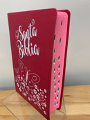 Bíblia para jovencitas Reina Valera 1960 letra grande mariposas con índice