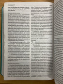 Bíblia Nvi letra súper gigante aqua semipiel con índice 16 puntos