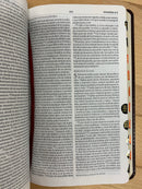 Bíblia del ministro Reina-Valera 1960 piel fabricada con índice vino tinto