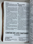 Bíblia letra súper gigante 19 puntos Reina Valera 1960 cierre marrón índice