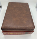 Bíblia de estudio tompson Reina Valera revisada cierre índice café