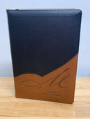 Bíblia de estudio MacArthur letra grande 11 puntos Reina Valera 1960 cierre índice