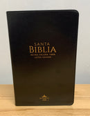 Bíblia letra grande tamaño manual 12 puntos reina valera  1960 Piel negro índice