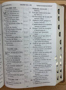 Biblia de letra gigante antigua versión REINA VALERA 1909 piel imitación índice marrón