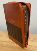 Bíblia letra gigante manual 14 puntos reina 1960 cierre café índice