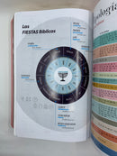 Bíblia para mujer letra grande 12 puntos rosa reina Valera 1960 indice