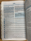 Bíblia del pescador letra grande Reina Valera 1960 piel caoba con índice letra 11 puntos