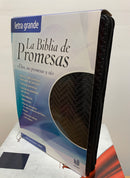 Bíblia de promesas letra grande reina Valera 1960 con índice y cierre
