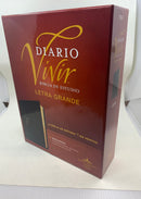 Bíblia de estudio diario vivir letra grande 11 puntos Reina Valera 1960 piel negro