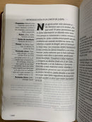 Bíblia de letra grande Ntv Tamaño manual índice sentipiel cafe claro