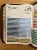 Bíblia de letra gigante 15 puntos reina valera 1960 clásica café cierre índice
