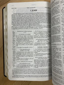 Bíblia de estudio Scofield tamaño manual personal con índice