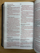 Bíblia del ministro letra gigante reina Valera 1960  piel imitacion  café letra rojas