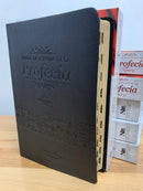 Bíblia de estudio de la profecía reina Valera con índice negro Tim lahaye