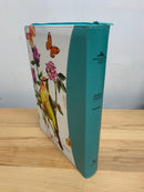 Bíblia para Mujer letra gigante 15 puntos Reina 1960 mariposa turquesa cierre índice