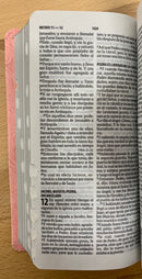 Bíblia para mujer tamaño chequera Reina Valera 1960 con índice