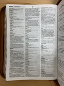 Bíblia letra súper gigante reina Valera 19 puntos cierre café índice