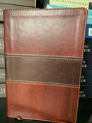 BIBLIA DEL PESCADOR LETRA GRANDE REINA VALERA 1960 SEMIPIEL CAOBA DR DIAZ PAVON