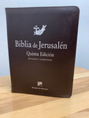 Bíblia de jerusalem católica Quinta edición revisada y aumentada con cierre índice