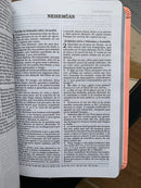 Bíblia reina Valera  1960 para regalos y premios regalos rosado imitacion de piel