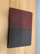 Bíblia de letra grande Ntv Tamaño manual índice sentipiel cafe claro