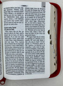 Bíblia letra grande 9 puntos reina Valera1960  roja cierre índice