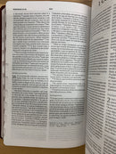 Bíblia ultrafina con referencias Reina Valera 1960 semipiel solapa con indice