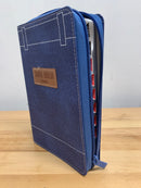 Bíblia Jean letra grande tamaño manual cierre índice reiena Valera 1960 12 puntos bolsillo