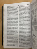 Bíblia bilingüe rvr/1960 riena Valera con king james piel fabricada con índice