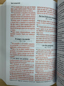 Biblia Inspiracion para Mujer Letra Grande de 12 puntos Reina Valera 1960, tapa de vinil, lila floral Vinyl Bound