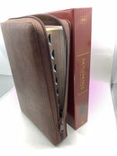 Bíblia de estudio tompson Reina Valera revisada cierre índice café