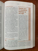 Bíblia para la guerra espiritual piel imitación negro reina Valera 1960