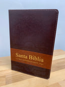 Bíblia de letra súper gigante reina Valera 1960 imitación piel con índice 19 puntos