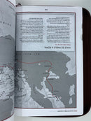 Bíblia de estudio tompson Reina Valera revisada cierre índice café