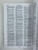 Bíblia de referencia Thompson Reina Valera revisada azul marino índice