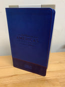 Biblia de las americas tamaño manual letra grande LBLA  azul con índice
