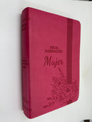 Bíblia inspiración para la mujer letra grande rosa magenta 12 puntos reina valera 1960