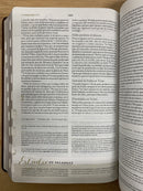 Biblia de estudio para mujeres Reina velera 1960 simipiel índice