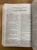 Bíblia antigua version 1909 reina valera  letra grande vinilo con índice