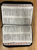 Bíblia letra grande manual 12 puntos reina valera 1960 clásica negro cierre índice