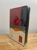 Biblia letra grande  tamano manual reina 1960 con cierre rojo con negro/semipiel índice 12 puntos