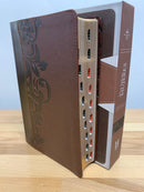 Biblia de estudio para mujeres Reina velera 1960 simipiel índice