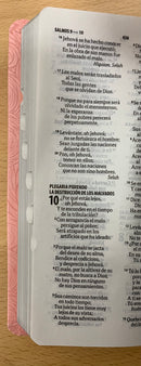 Bíblia para mujer tamaño chequera Reina Valera 1960 con índice