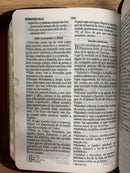 Bíblia tamaño bolsillo reina valera  1960 espada café cierre índice
